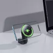 BaseusWXJN-01 Magnetic Wireless Car Charger MagSafe kompatibilis töltő és tartó, szellőzőrácsra, műszerfalra, fekete