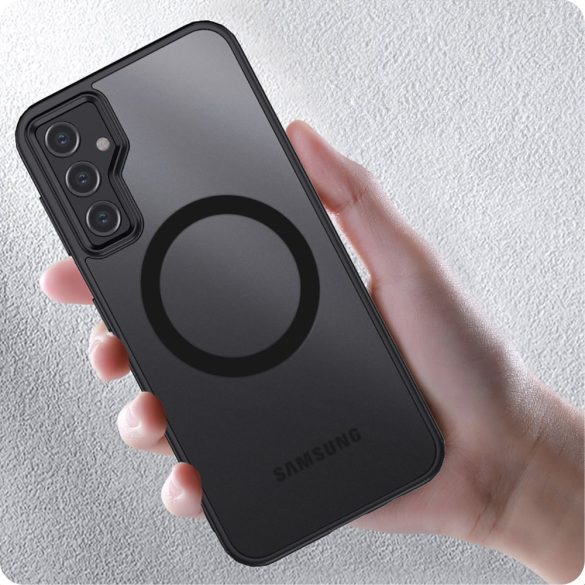 Tech-Protect Magmat Magsafe Samsung Galaxy S23 FE matt hátlap, tok, fekete