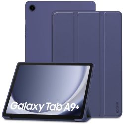   Tech-Protect Smartcase Samsung Galaxy Tab A9 Plus 11.0" X210/X215/X216 oldalra nyíló smart tok, sötétkék