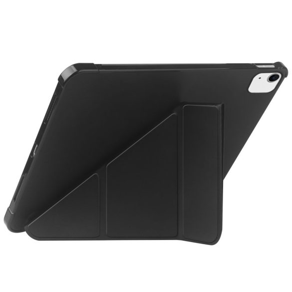 Tech-Protect Sc Pen Origami iPad Air 13 (2024) oldalra nyíló okos tok, érintőceruza tartóval, fekete