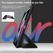 Infiland Crystal Case iPad Air 4 (2020) oldalra nyíló tok, fekete