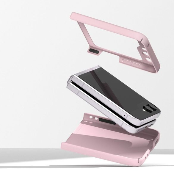 Ringke Slim Samsung Galaxy Z Flip 5 hátlap, tok, rózsaszín