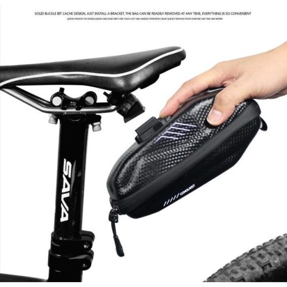 WildMan XS univerzális, vízálló biciklis táska, fekete