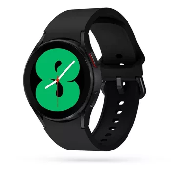   Tech-Protect Iconband Samsung Galaxy Watch 4 40/42/44/46mm szilikon óraszíj, fekete