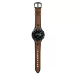 Tech-Protect Screwband Samsung Galaxy Watch 4 40/42/44/46mm bőr óraszíj, barna