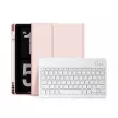 Tech-Protect Smartcase Pen iPad Pro 11 (2021/2022) oldalra nyíló smart tok billentyűzettel, rózsaszín