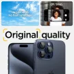 Spigen Optik TR EZ Fit iPhone 14 Pro/14 Pro Max/15 Pro/15 Pro Max 2db lencsevédő üvegfólia, kék