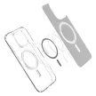 Spigen Ultra Hybrid MAG iPhone 16 Pro Max MagSafe hátlap, tok, átlátszó-fehér