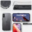 Spigen Liquid Crystal iPhone 16 Plus csillogó hátlap, tok, átlátszó