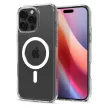 Spigen Ultra Hybrid MAG iPhone 16 Pro MagSafe hátlap, tok, átlátszó-fehér