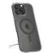 Spigen Ultra Hybrid MAG iPhone 16 Pro MagSafe hátlap, tok, átlátszó-fekete