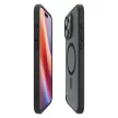 Spigen Ultra Hybrid MAG iPhone 16 Pro MagSafe hátlap, tok, átlátszó-fekete
