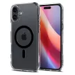 Spigen Ultra Hybrid MAG iPhone 16 MagSafe hátlap, tok, átlátszó-fekete