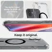 Spigen Ultra Hybrid MAG iPhone 16 MagSafe hátlap, tok, átlátszó-fekete