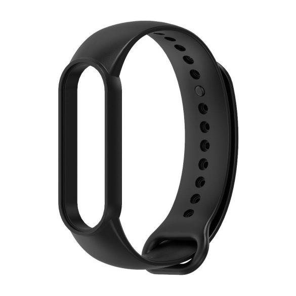 Tech-Protect Iconband Xiaomi Mi Smart Band 5/6/6/NFC/7 szilikon szíj, fekete