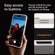Spigen Ultra Hybrid MAG iPhone 16 Pro Max MagSafe hátlap, tok, szürke