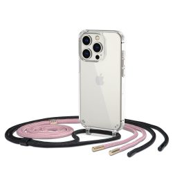   Tech-Protect Flex Air Chain iPhone 14 Pro nyakba akasztós hátlap, tok, átlátszó