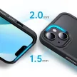 Tech-Protect Magmat Magsafe iPhone 14 Pro Max hátlap, tok, matt fekete