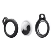 Tech-Protect Rough Chain Apple Airtag kulcstartó tok, fekete