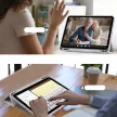 Tech-Protect Smartcase Pen iPad 10.9", 10. gen. (2022) oldalra nyíló okos tok, érintőceruza tartóval, szürke
