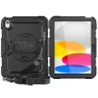 Tech-Protect Solid360 iPad 10.9", 10. gen. (2022) ütésálló hátlap, tok, fekete
