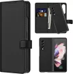 Tech-Protect Wallet Magnet Samsung Galaxy S23 Plus oldalra nyíló tok, fekete