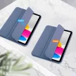 Tech-Protect Smartcase Pen iPad 10.9", 10. gen. (2022) oldalra nyíló okos tok, érintőceruza tartóval, kék