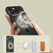TECH-PROTECT MAGEDGE MAGSAFE IPHONE 16 PRO MATT FEKETE/PISZTOLYFÉM