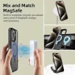 TECH-PROTECT MAGEDGE MAGSAFE IPHONE 16 PRO MATT FEKETE/PISZTOLYFÉM