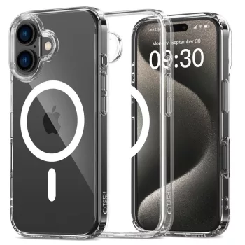   TECH-PROTECT FLEXAIR HIBRID MAGSAFE IPHONE 16 PLUS TOK, ÁTLÁTSZÓ