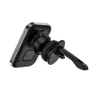 Tech-Protect MM15W-V2 Magnetic Magsafe Vent Car Mount Wireless Charger,Magsafe kompatibilis vezeték nélküli töltő és tartó, szellőzőrácsra, mágneses, 15W, fekete