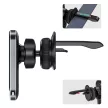 Tech-Protect MM15W-V2 Magnetic Magsafe Vent Car Mount Wireless Charger,Magsafe kompatibilis vezeték nélküli töltő és tartó, szellőzőrácsra, mágneses, 15W, fekete
