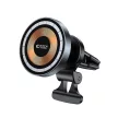 Tech-Protect MM15W-V5 Magnetic Magsafe Vent Car Mount Wireless Charger, Magsafe kompatibilis vezeték nélküli töltő és tartó, szellőzőrácsra, mágneses, 15W, fekete