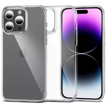   Tech-Protect Flexair Hybrid iPhone 15 Pro Max ütésálló hátlap, tok, átlátszó