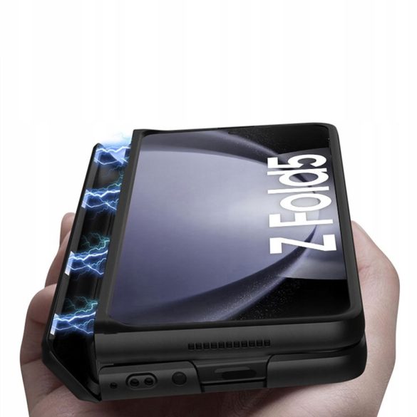 Tech-Protect Icon Magnetic Samsung Galaxy Z Fold 5 hátlap, tok, fekete