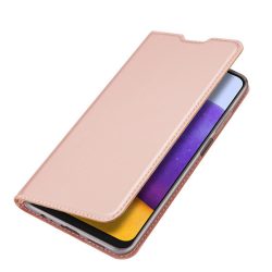   Dux Ducis Skin Pro Samsung Galaxy A53 5G oldalra nyíló tok, rozé arany
