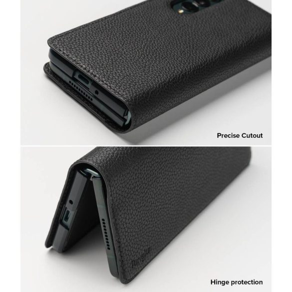 Ringke Signature Standard Samsung Galaxy Z Fold 3 oldalra nyíló tok, fekete