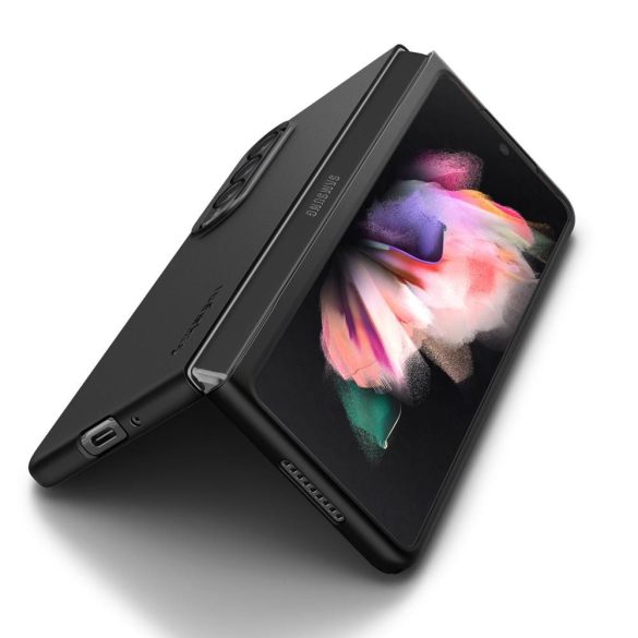 Spigen Airskin Samsung Galaxy Z Fold 3 hátlap, tok, fekete