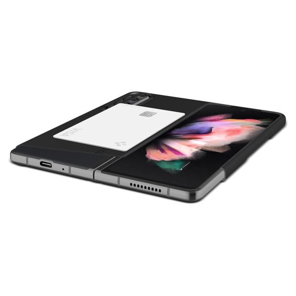 Spigen Airskin Samsung Galaxy Z Fold 3 hátlap, tok, fekete