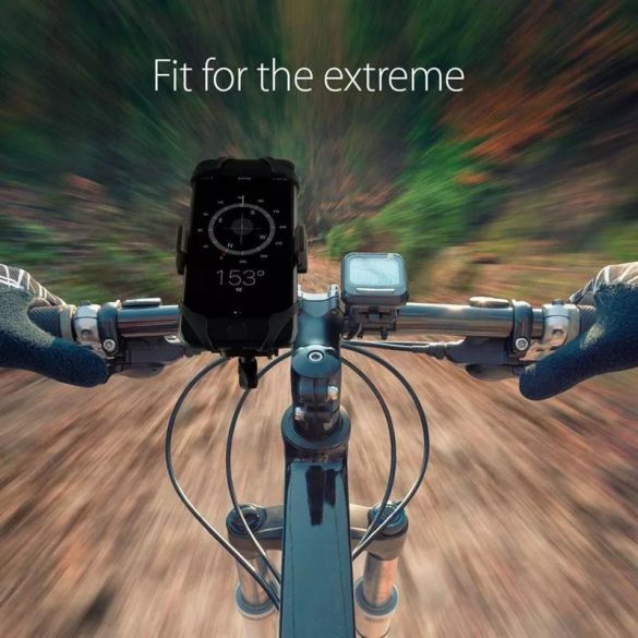 Spigen A250 kerékpáros telefon tartó, rögzítő, fekete