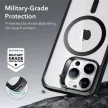 ESR CH Halolock Magsafe iPhone 14 Pro hátlap, tok, átlátszó-fekete