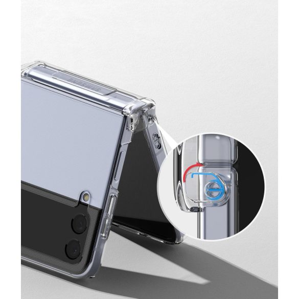 Ringke Slim Hinge Samsung Galaxy Z Flip 4 hátlap, tok, átlátszó