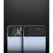 Ringke 3db ID Samsung Galaxy Z Flip 4 kijelzővédő üvegfólia, átlátszó