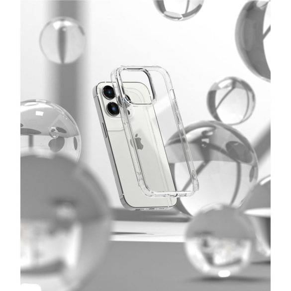 Ringke Fusion iPhone 14 Pro hátlap, tok, átlátszó