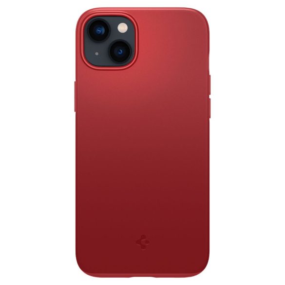 Spigen Thin Fit iPhone 14 hátlap, tok, piros