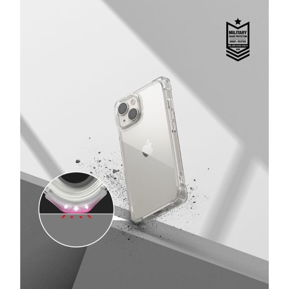 Ringke Fusion Bumper iPhone 14 ütésálló hátlap, tok, átlátszó