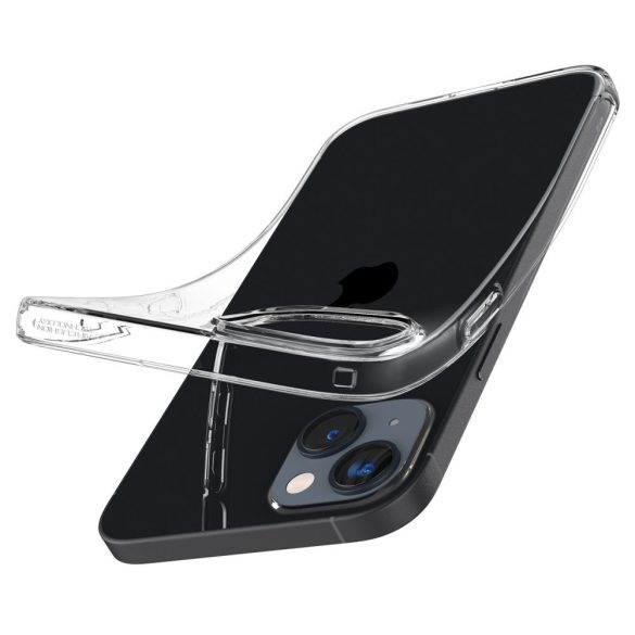 Spigen Liquid Crystal iPhone 14 hátlap, tok, átlátszó