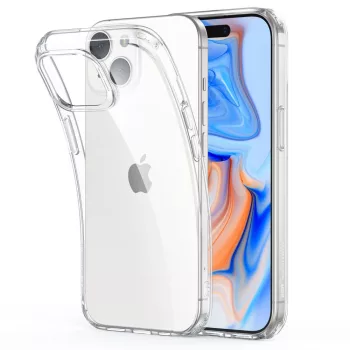   ESR Project Zero iPhone 15 ütésálló hátlap, tok, átlátszó