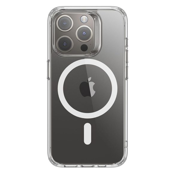 ESR CH Halolock Magsafe Iphone 15 Pro Max magsafe kompatibilis ütésálló hátlap, tok, átlátszó