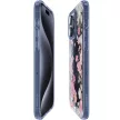 Spigen Liquid Crystal iPhone 15 Pro virágmintás szilikon hátlap tok, átlátszó